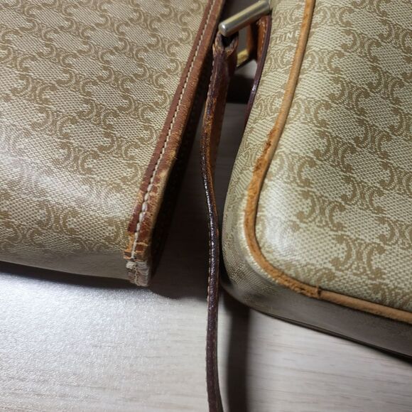 2 Celine Bags!!  Crossbody bag and Matching Pouch/Strapless Bag - Picture 7 of 12